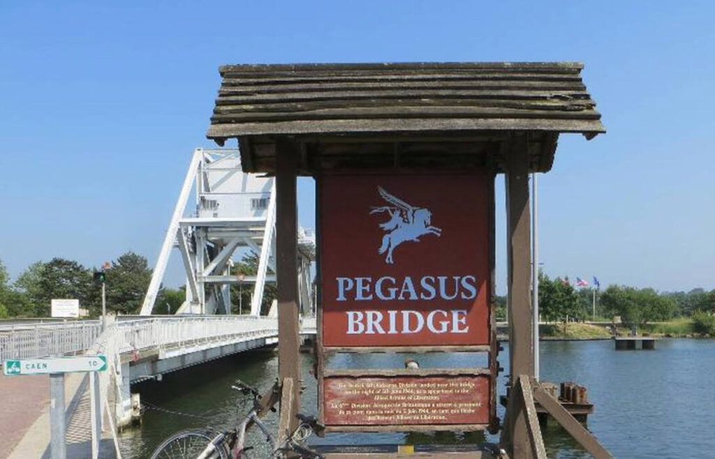 Pegasus bridge in Normandy (Benouville)